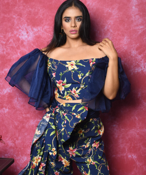 Ruffles off Shoulder Sleeves